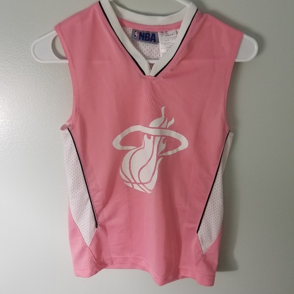 pink miami heat shirt